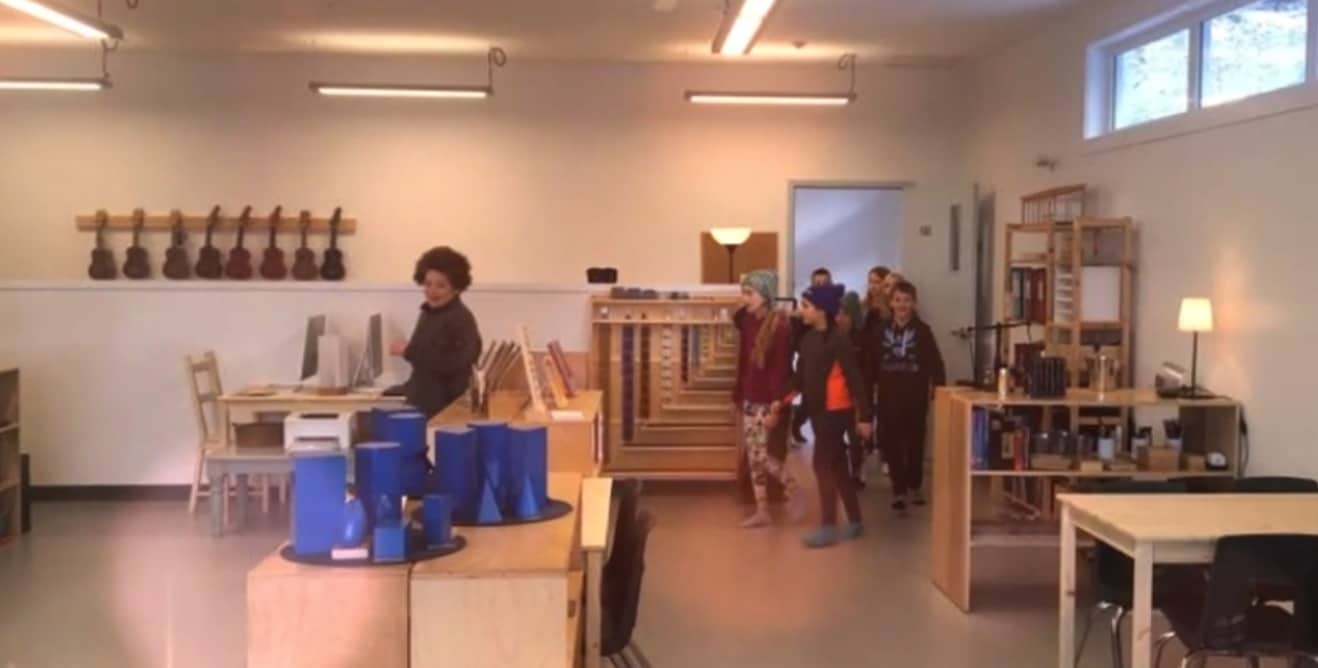 montessori school from vid