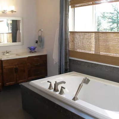 Bathroom Granite Rock Residence Home Builder Squamish granite