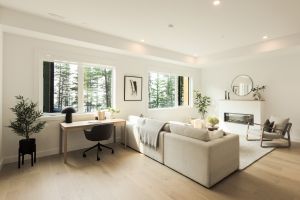 Townhome Showhome Living Room Finch Drive